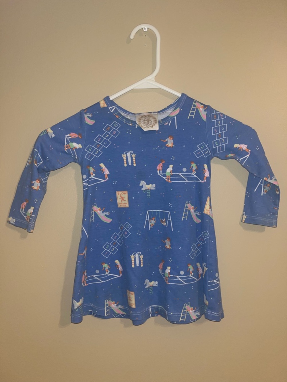 The Beaufort Bonnet Company TBBC Playground Dress Girls Size 18/24 Months